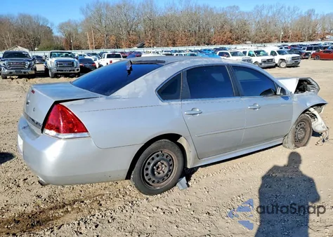 2011 Chevrolet Impala Police из США, поврежденный, VIN 2G1WD5EM4B1174404
